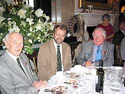 Annual Luncheon: from left to right Neville Hoskins, John Beckett, Brian Howes.