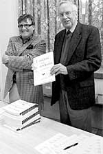 David Bagley and Professor Martyn Bennett distributed copies of the Transactions.