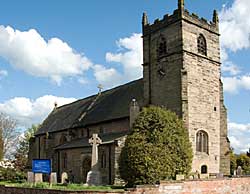 St Swithun's church, Woodborough.