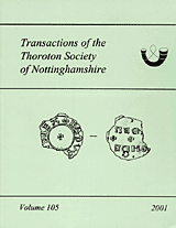 Cover of Transactions vol 105 (2001)