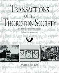 Cover of Transactions vol 109 (2005)